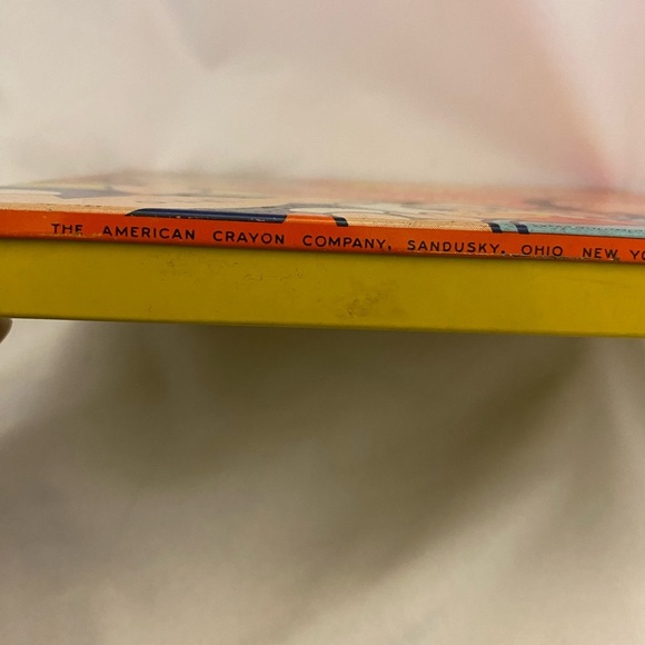 Vintage Popeye Tin Crayon Case with Chubby Chunky Crayons King  American Crayon - Picture 9 of 15